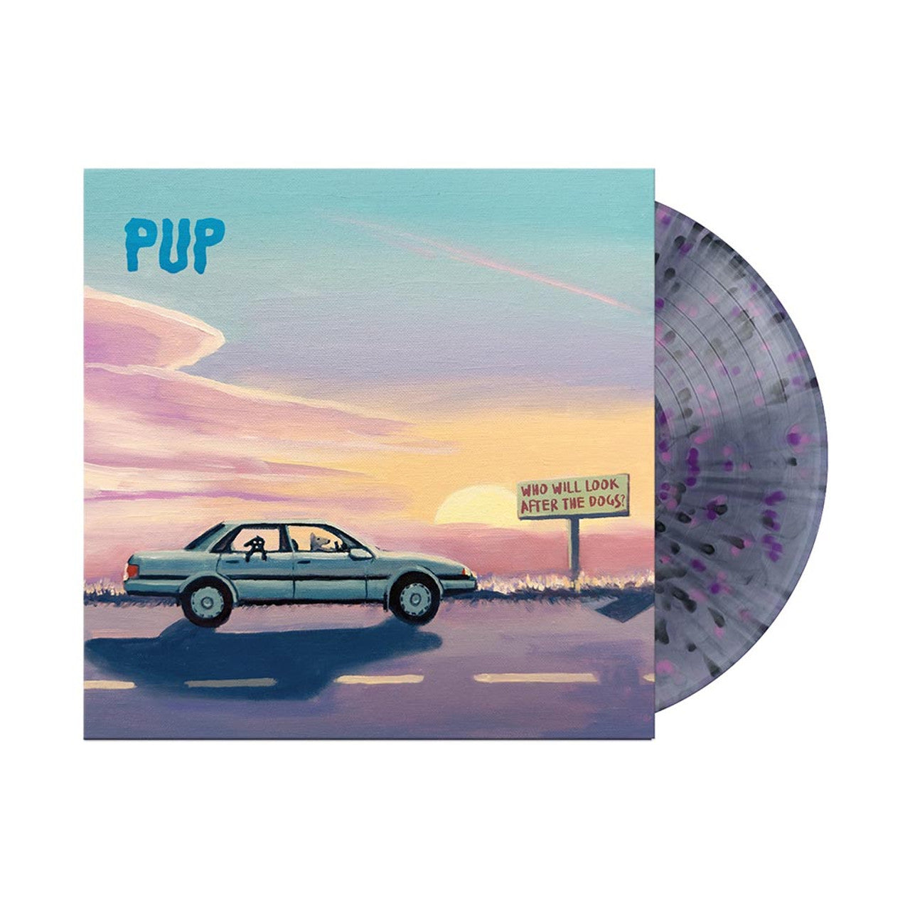 PUP - Who Will Look After the Dogs? (Black Smoke with Black, Pink & Purple Splatter LP Vinyl) UPC: 4099964139914