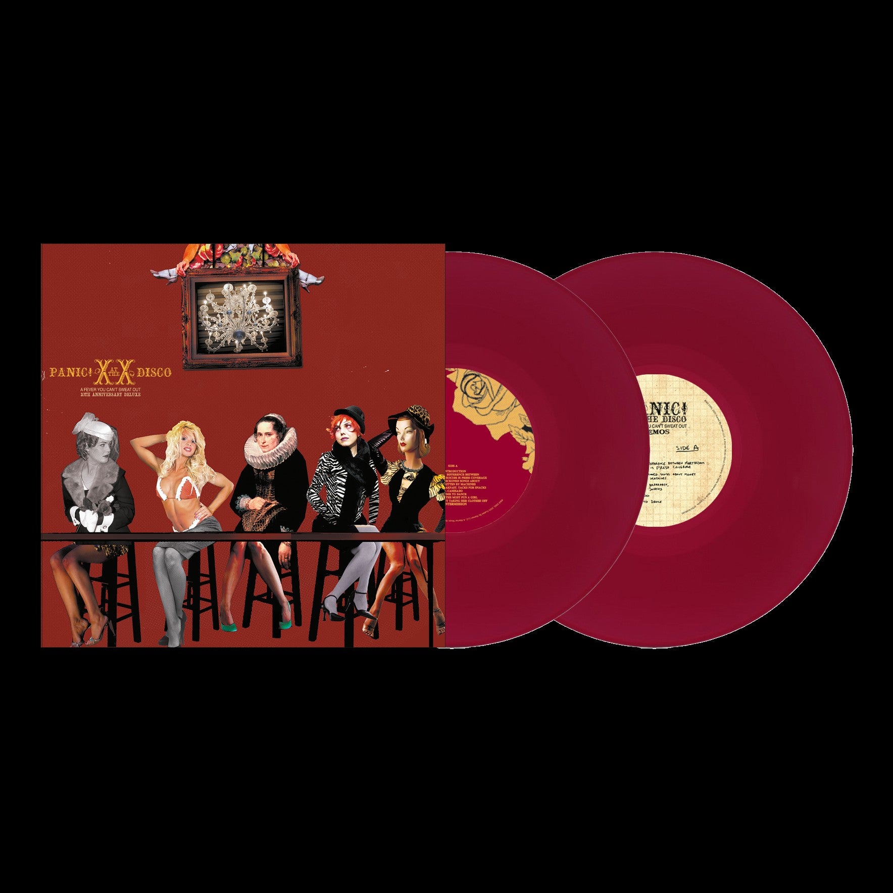 Panic! At The Disco - A Fever You Can't Sweat Out (20th Anniversary Deluxe) (Standard Edition, 2LP Red Apple Vinyl) UPC: 075678596483