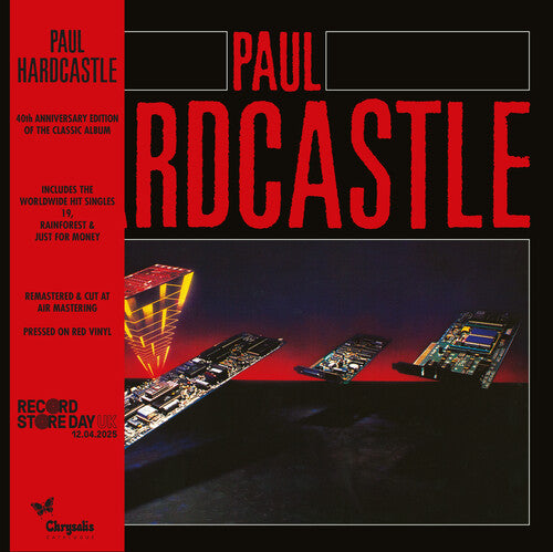 Paul Hardcastle - Paul Hardcastle (RSD 2025, Red LP Vinyl) UPC: 810098500173