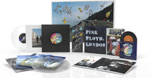 Pink Floyd - Wish You Were Here (Deluxe Edition, Box Set, 4LP Clear Vinyl, 2CD, Blu-ray, 7" Vinyl) UPC: 198028767415