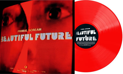 Primal Scream - Beautiful Future (Red LP Vinyl) UPC: 5026854641416