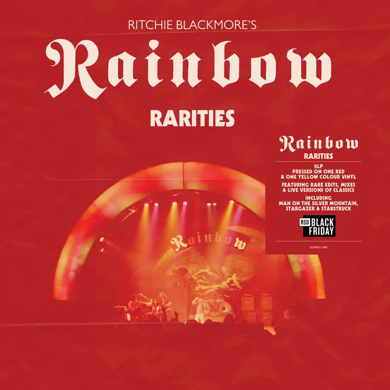 Rainbow - Rarities 75-76 (RSD BF 2026, 2LP Yellow &amp; Red Vinyl) UPC: 5014797914315