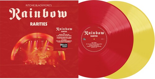 Rainbow - Rarities 75-76 (RSD BF 2026, 2LP Yellow &amp; Red Vinyl) UPC: 5014797914315