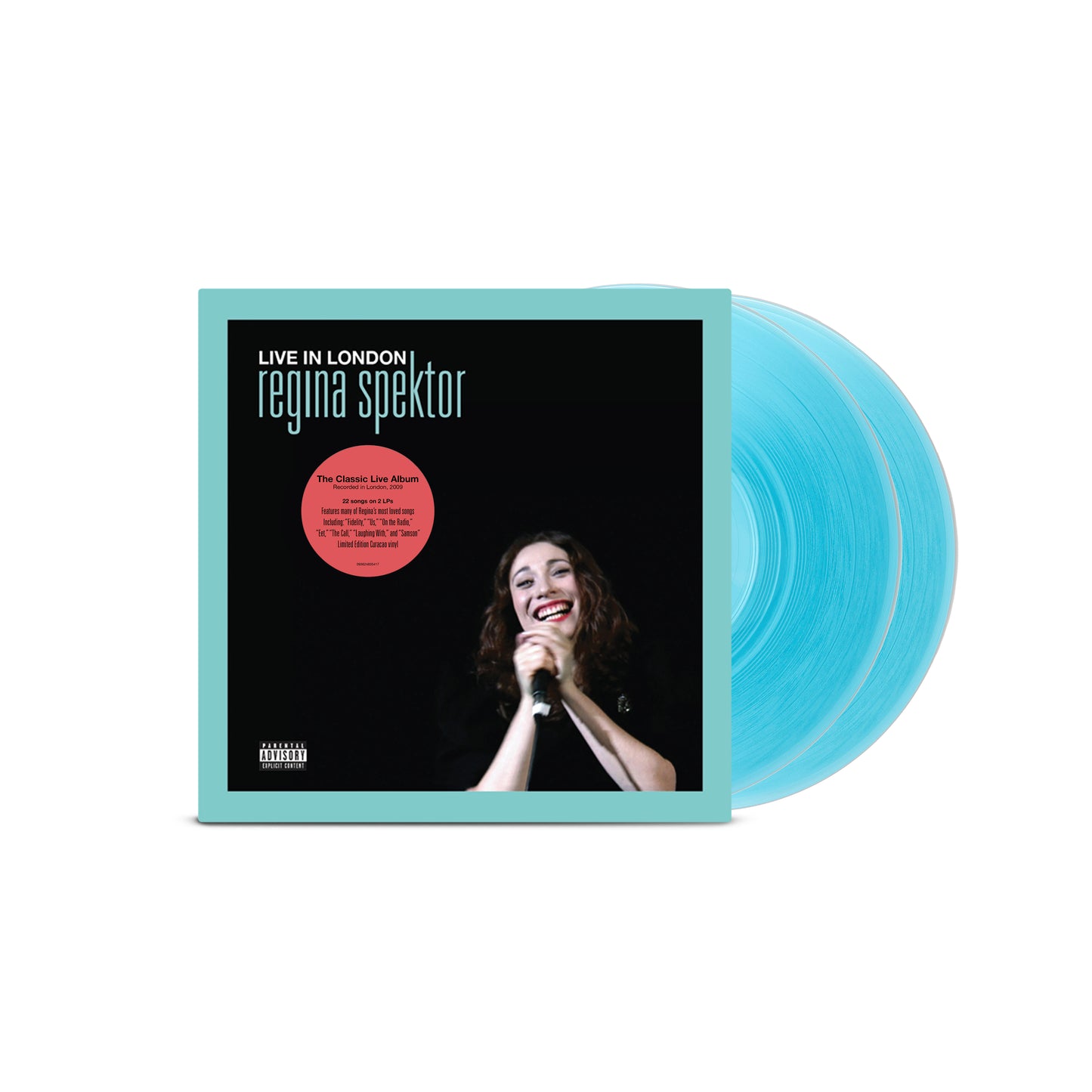 Regina Spektor - Live in London (2LP Curacao Blue) UPC: 093624835417