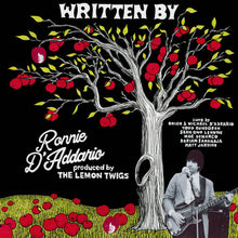 Ronnie D'Addario - Written By Ronnie D'Addario (RSD Black Friday 2025, Red LP Vinyl) UPC: 810075115789