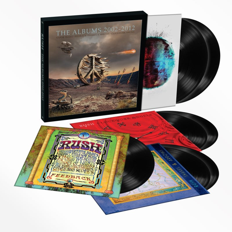 Rush - The Albums 2002 - 2012 (Rocktober 2025, 7LP Vinyl Box Set) UPC: 081227806392‬