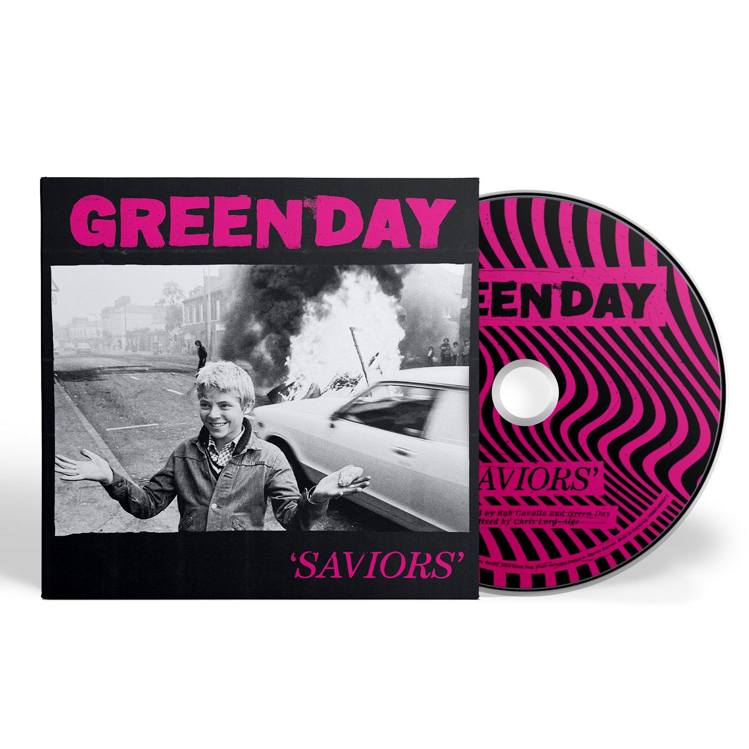 Green Day - Saviors (Indie Exclusive, Autographed CD) UPC: 093624849001