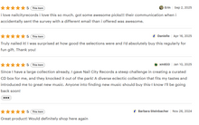 curated cd box reviews
