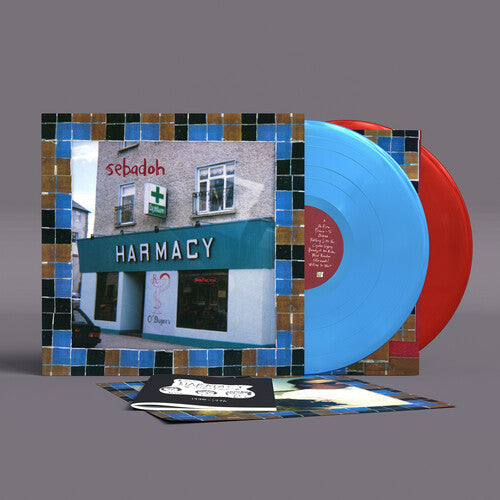 Sebadoh - Harmacy (30th Anniversary Expanded Edition, 2LP Red &amp; Blue Vinyl) UPC: 098787175004