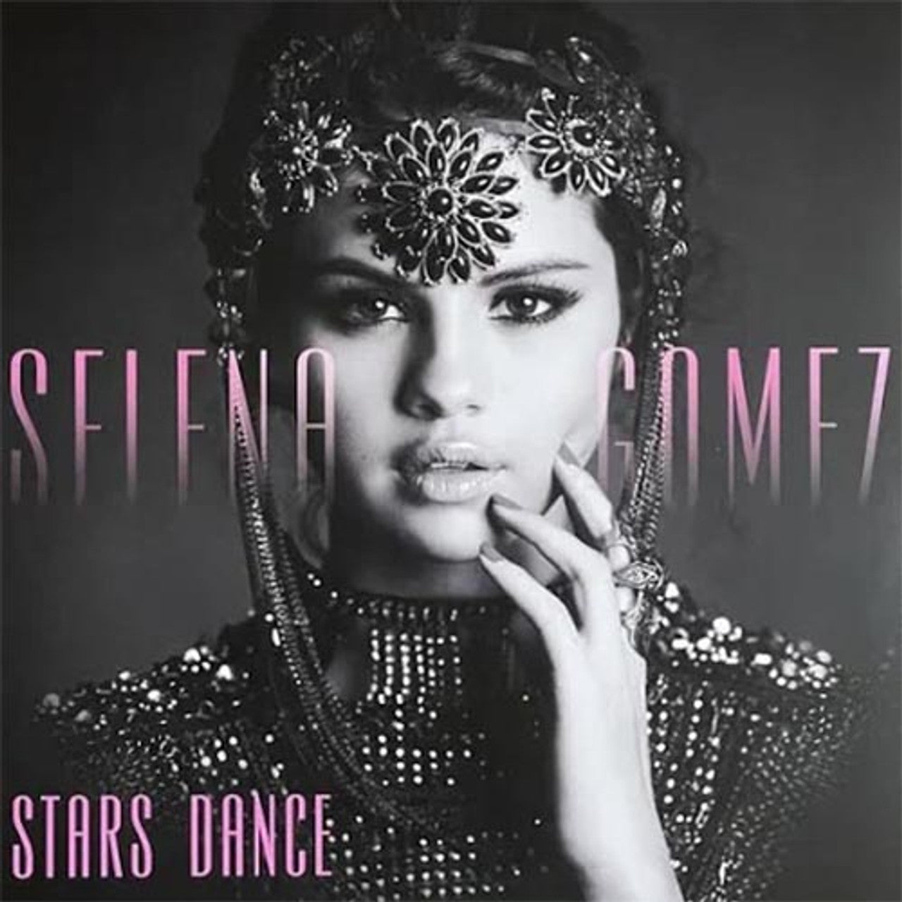 Selena Gomez - Stars Dance (Gray with Red Wine Splatter LP Vinyl) UPC: 050087445393