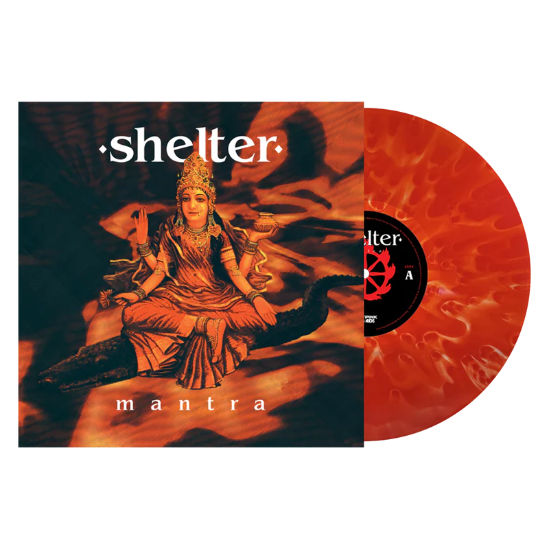 Shelter - Mantra (30th Anniversary Edition, Red &amp; Clear Ghostly LP Vinyl) UPC: 647379792879