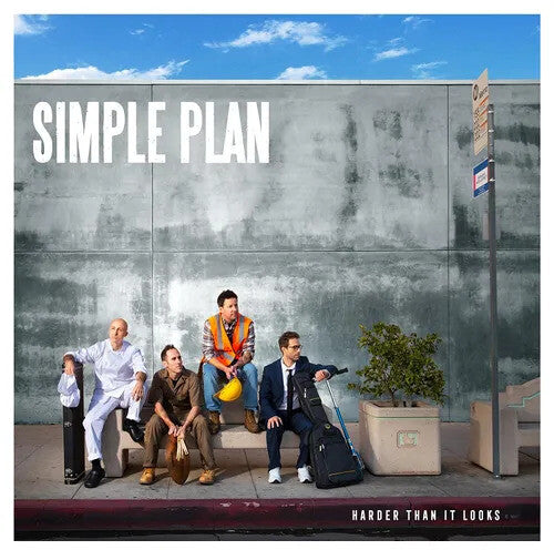 Simple Plan - Harder Than It Looks (Blue w/ White Splatter LP Vinyl) UPC: 181792002745