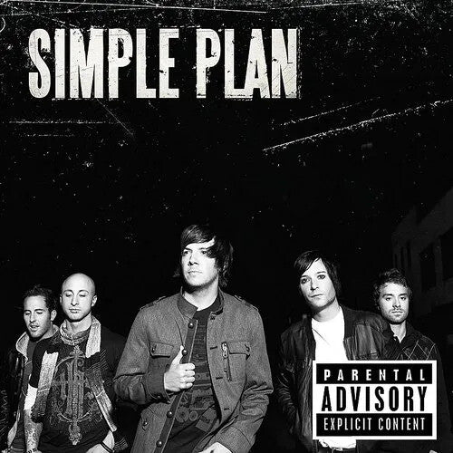 Simple Plan - Simple Plan (Clear w/ Black &amp; White Splatter LP Vinyl) UPC: 181792002516