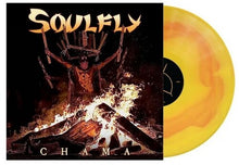 Soulfly - Chama (Yellow Orange Corona LP Vinyl) UPC: 4065629743819