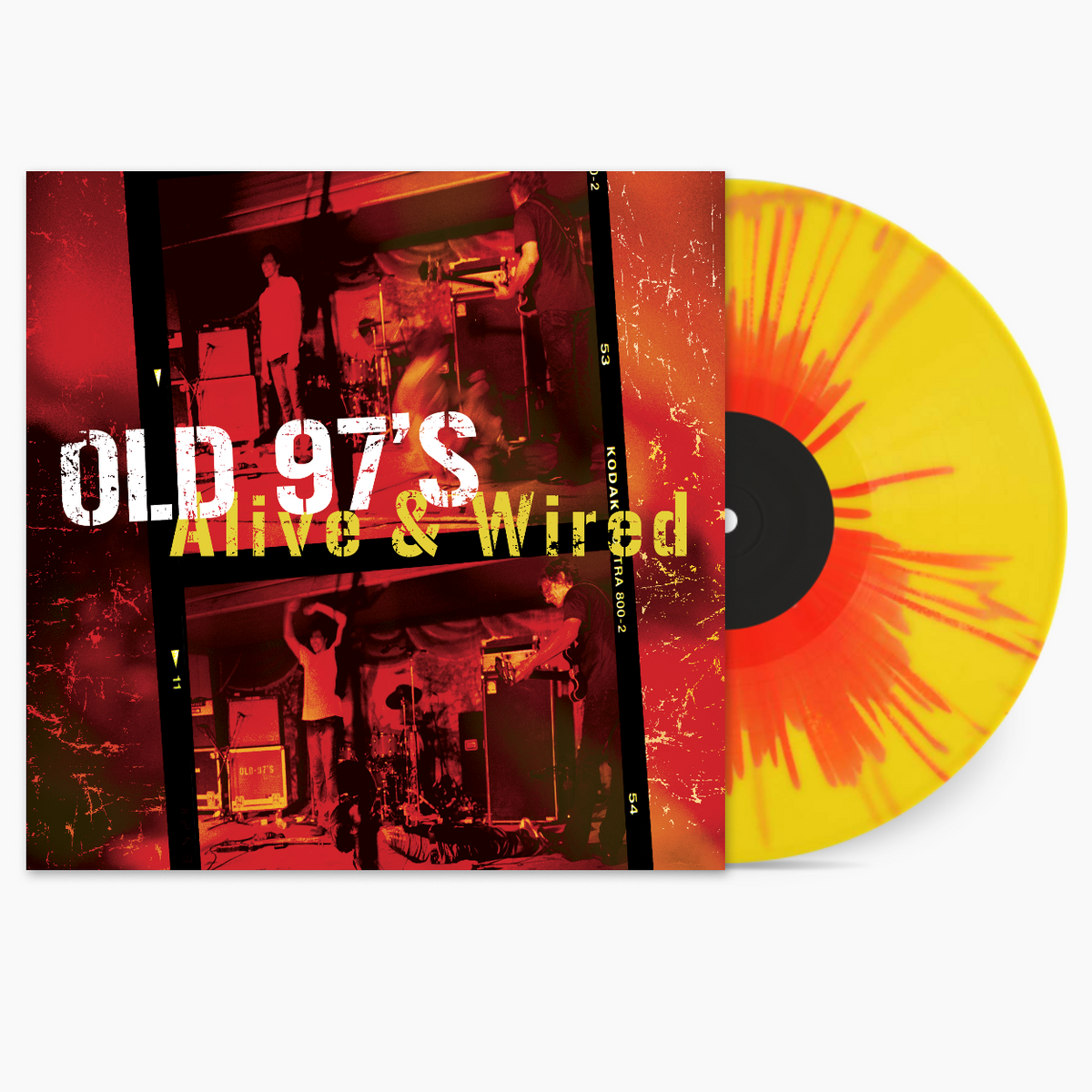 Old 97's - Alive &amp; Wired (RSD BF 2026, 3LP Red &amp; Yellow Splatter Vinyl) UPC: 607396707911