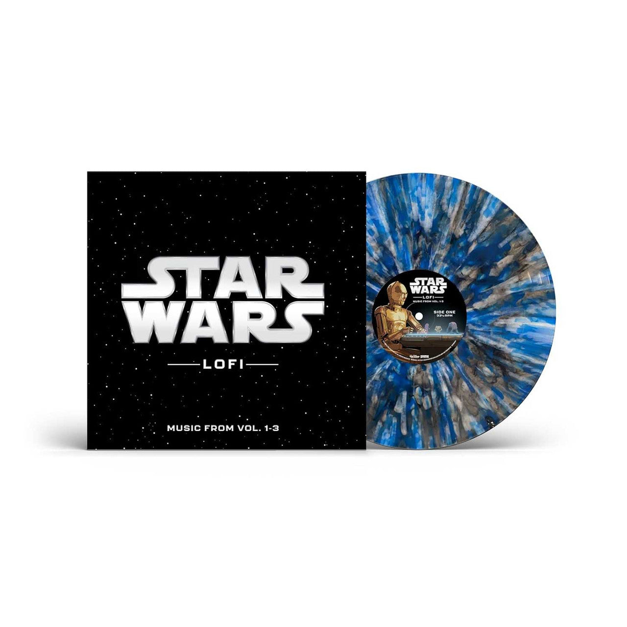 Star Wars - Lofi: Music from Vol. 1-3 (2-Color Splatter LP Vinyl) UPC: 050087572495