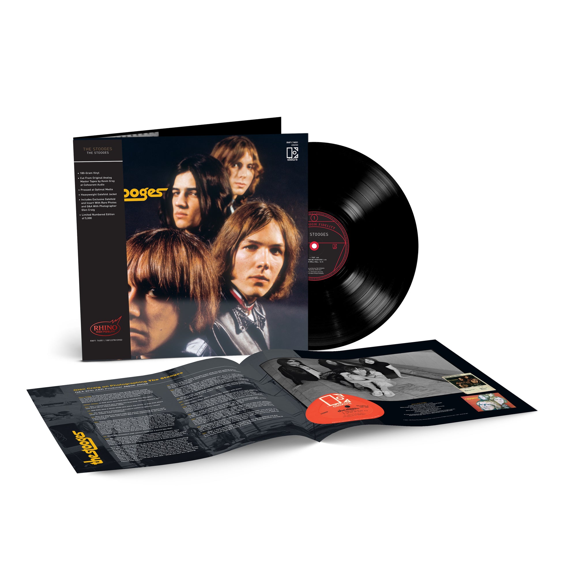 The Stooges - The Stooges (Elektra 75, High Fidelity Series. Brick & Mortar Exclusive, LP Vinyl) UPC: 081227809560