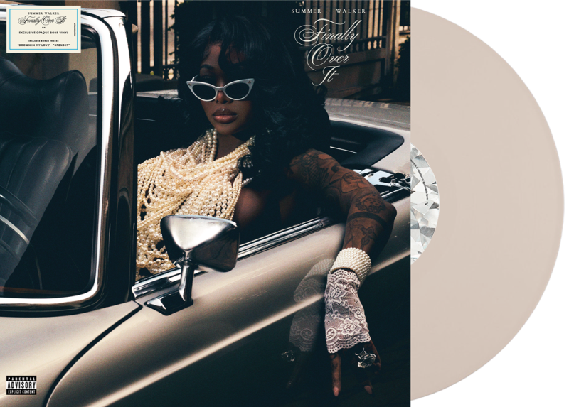 Summer Walker - Finally Over It (Indie Exclusive, Alternative Cover, 2LP Bone Vinyl) UPC: 602475807827