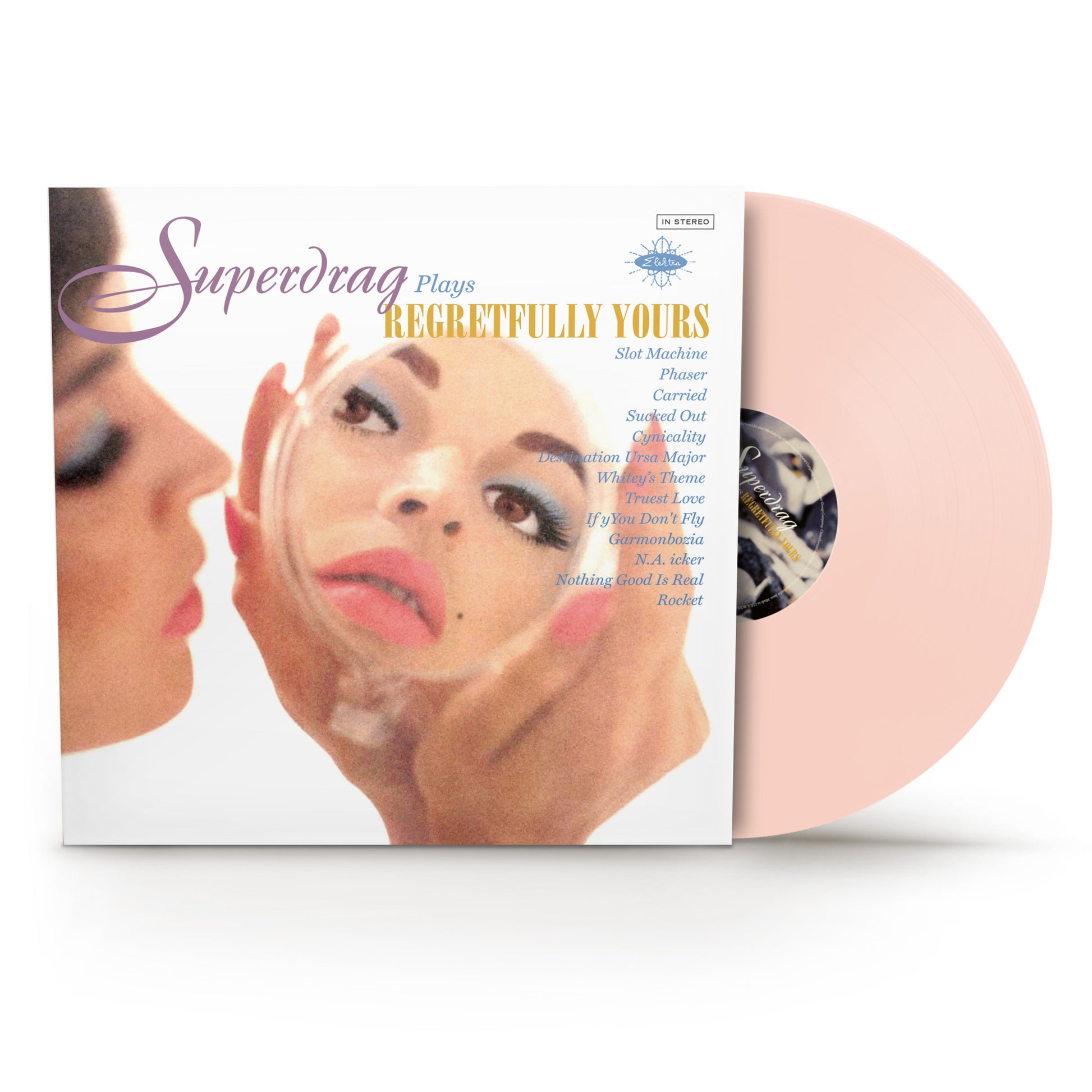 Superdrag - Regretfully Yours (Elektra 75, Brick & Mortar Exclusive, Opaque Pink LP Vinyl) UPC: 081227811648