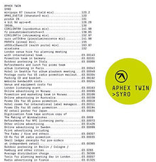 Aphex Twin - Syro (3LP Vinyl) UPC: 801061024710