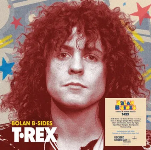 T. Rex - Bolan B-Sides (RSD 2025, 2LP Red / Blue Vinyl) UPC: 5014797912458