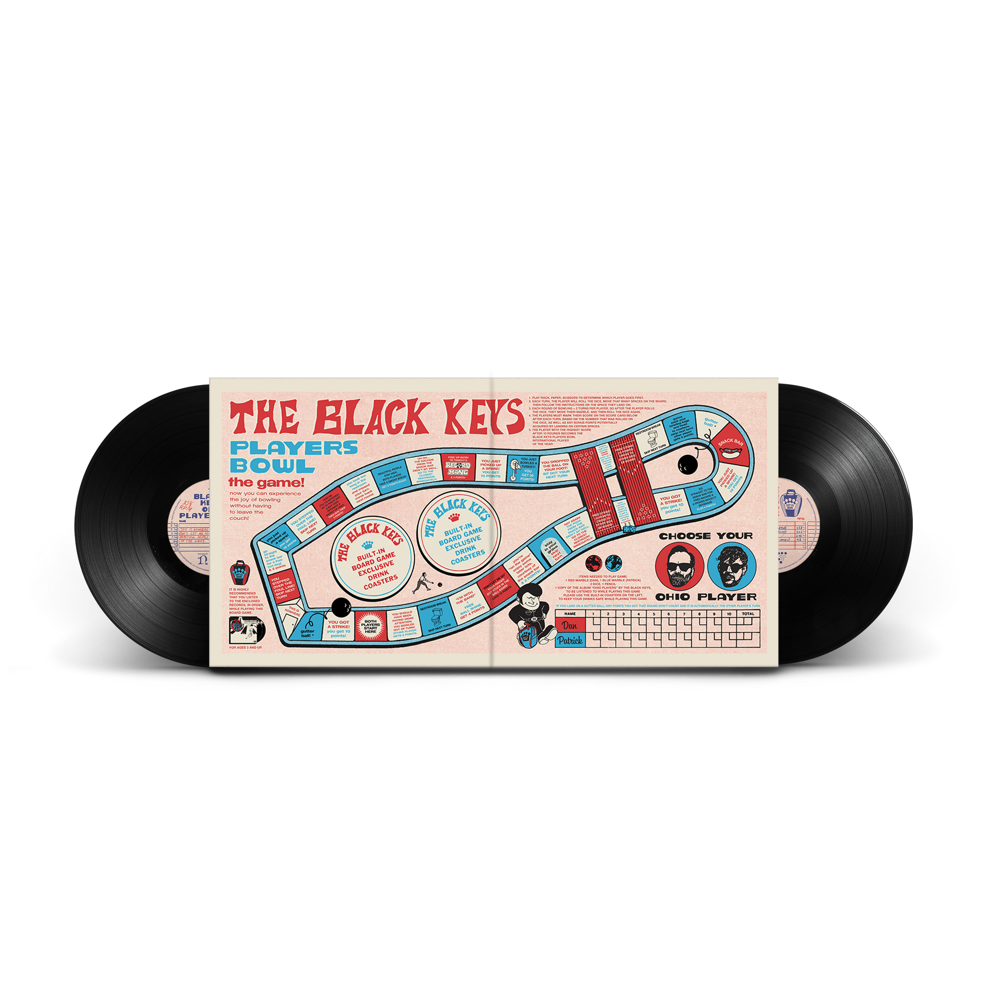 The Black Keys Ohio Players (Trophy Edition) (2LP Vinyl) UPC: 075597900538