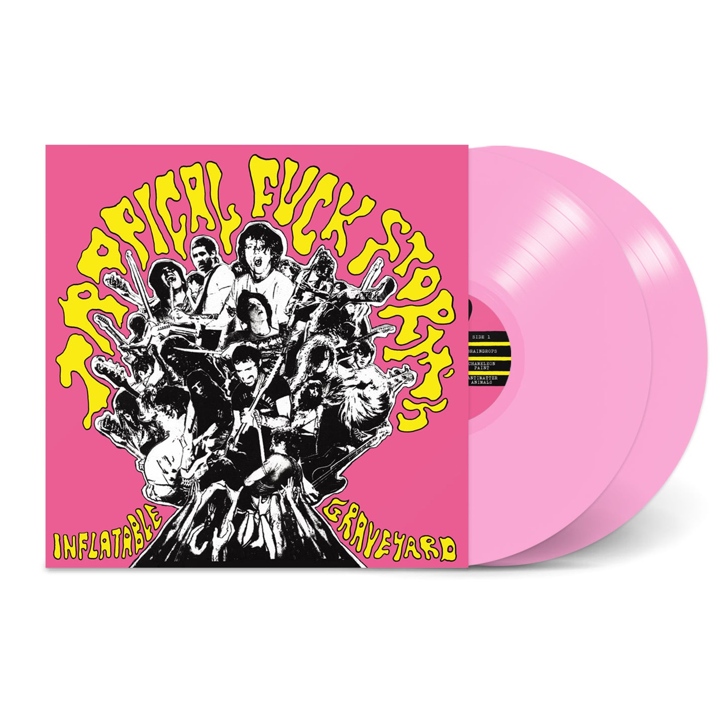 Tropical F*** Storm - Tropical F*** Storm's Inflatable Graveyard (Indie exclusive, 2LP Pink Vinyl) UPC: 634457184350