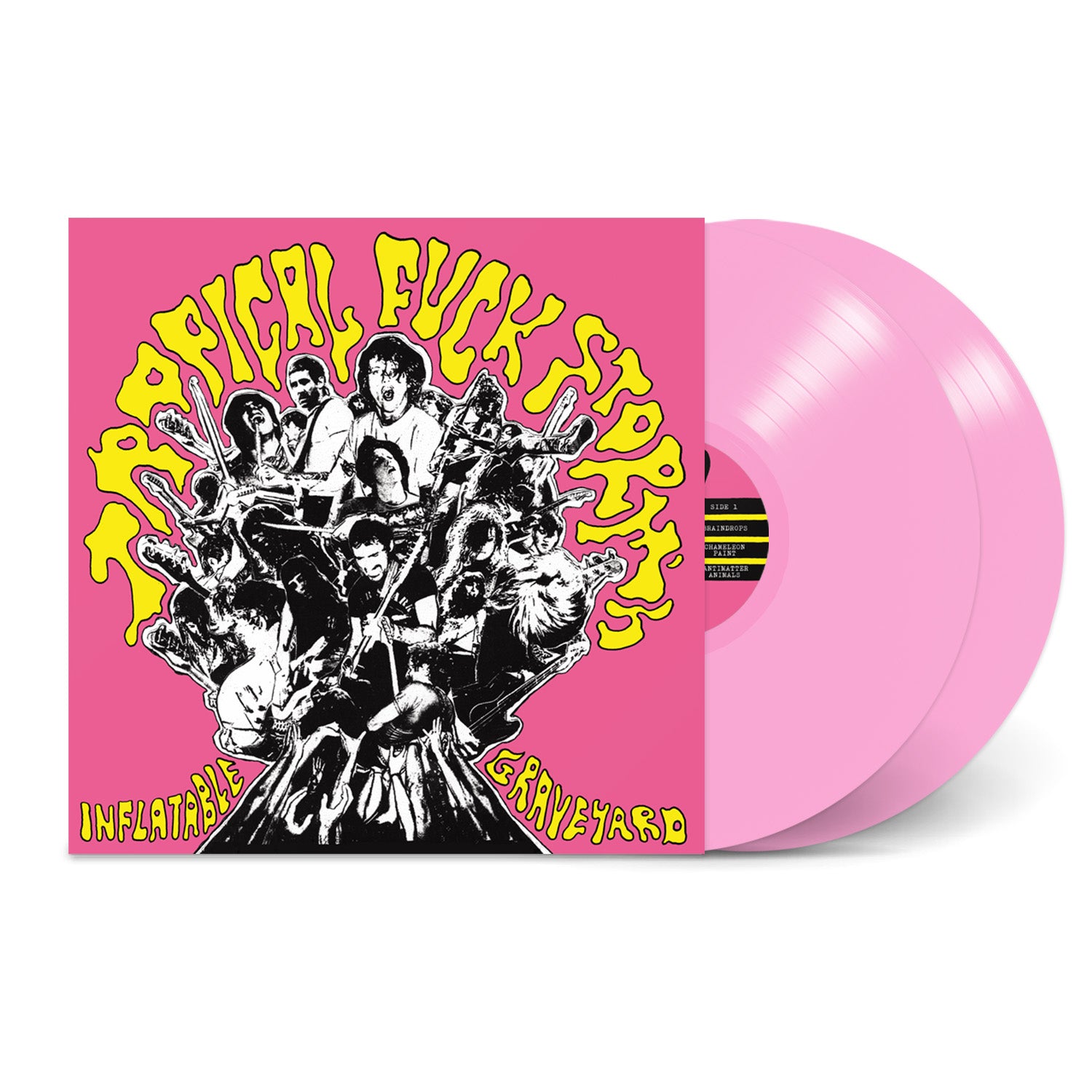 Tropical F*** Storm - Tropical F*** Storm's Inflatable Graveyard (Indie exclusive, 2LP Pink Vinyl) UPC: 634457184350