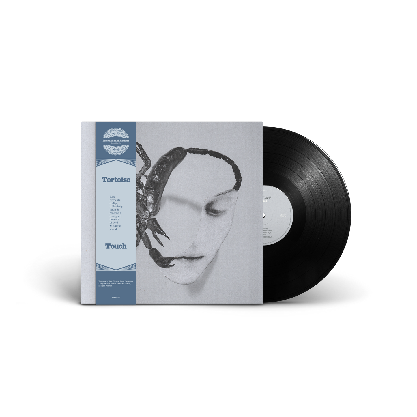 Tortoise - Touch (Black LP Vinyl) UPC: 075597895001