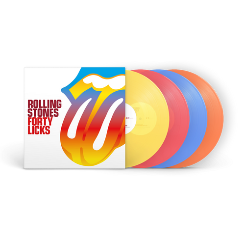 The Rolling Stones - Forty Licks (4LP Colored Vinyl) UPC: 199957681025