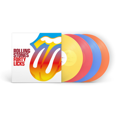 The Rolling Stones - Forty Licks (4LP Colored Vinyl) UPC: 199957681025
