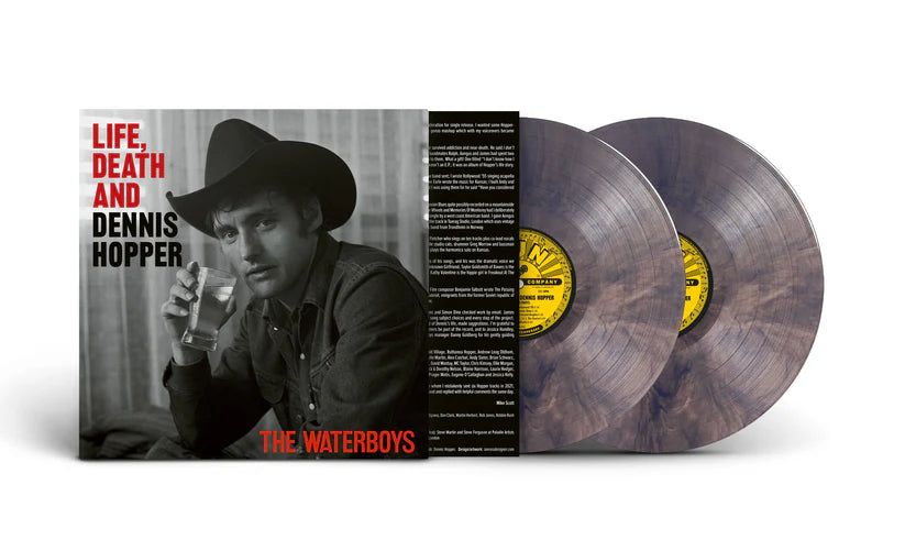 The Waterboys - Life, Death and Dennis Hopper (Indie Exclusive, 2LP Psychedelic Waves Color Vinyl) UPC: 015047814466