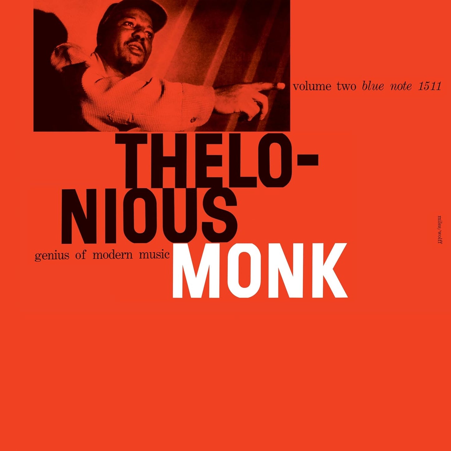 Thelonious Monk - Genius of Modern Music, Vol. 2 (Blue Note Classic Vinyl Series, LP Vinyl) UPC: 602475448174