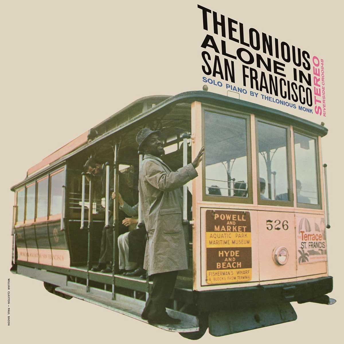 Thelonious Monk - Thelonious Alone In San Francisco (Original Jazz Classics Series, LP Vinyl) UPC: 888072739970