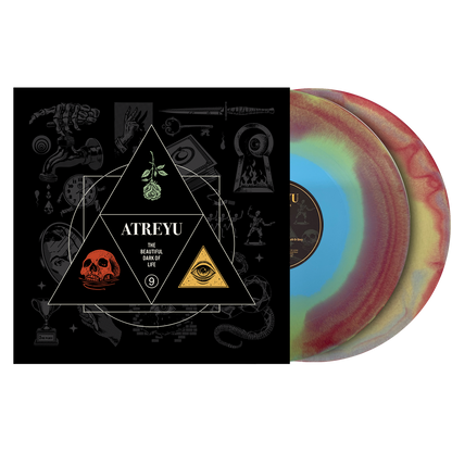 Atreyu - The Beautiful Dark of Life (Red, Teal & Yellow Swirl 2LP Vinyl)