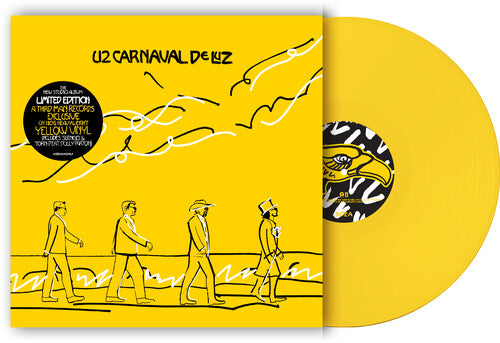 U2 - Carnaval De Luz (Indie Exclusive, Yellow LP Vinyl, Alternative Cover) UPC: 881061127147