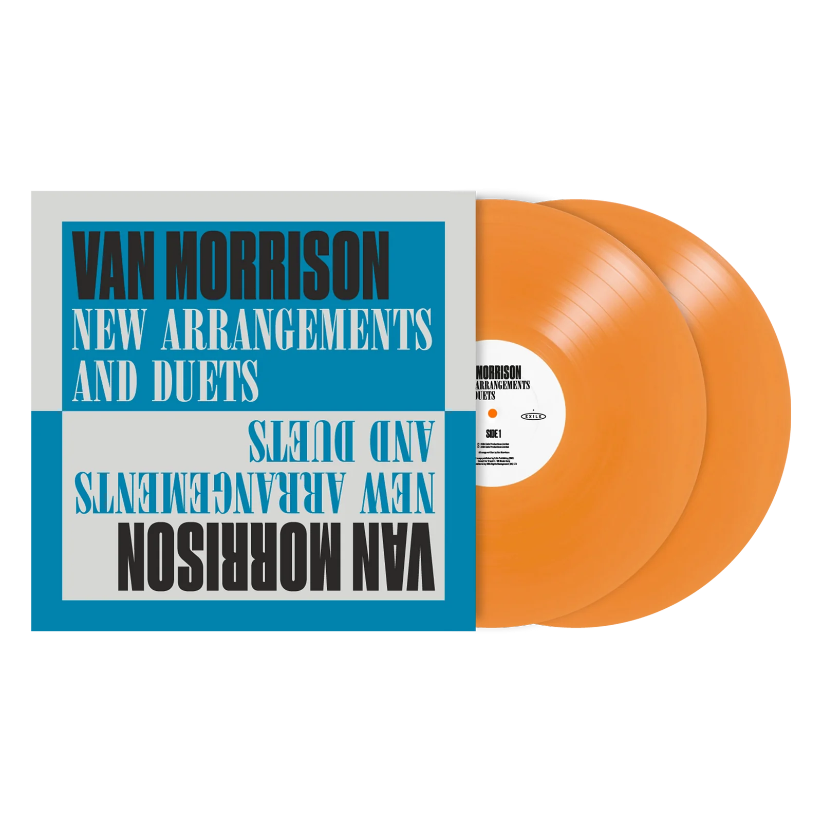Van Morrison - New Arrangements and Duets (2LP Orange Vinyl) UPC: 044003379404