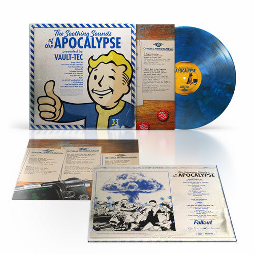 Various - Fallout - Soothing Sounds Of The Apocalypse (Blue Smoke LP Vinyl) UPC: 780163659429