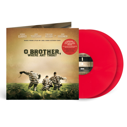 Various - O Brother, Where Art Thou? (Original Soundtrack) (25th Anniversary, Indie Exclusive, 2LP Dapper Dan Red Vinyl) UPC: 602488007788