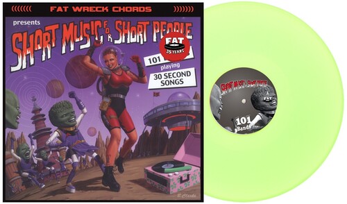Various - Short Music for Short People (Lime Green LP Vinyl) UPC: 751097059111