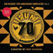 Various - Sun Records' 70th Anniversary Compilation, Vol. 3 (Curated By Ben Vaughn) (LP Vinyl) UPC: 015047804962