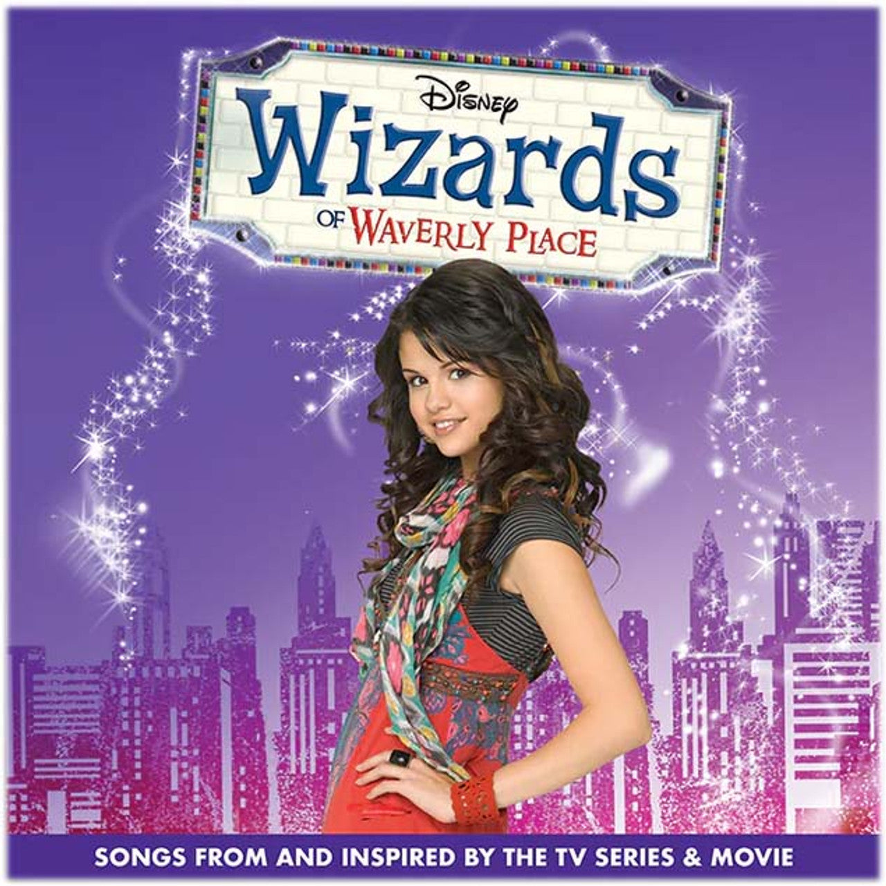 Various Artists - Wizards of Waverly Place (Songs from and Inspired by the TV Series & Movie)(Purple/White Swirl Vinyl LP) UPC: 050087565398