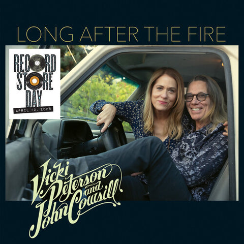 Vicki Peterson and John Cowsill - Long After The Fire (RSD 2025, Blue Green LP Vinyl) UPC: 810137041537