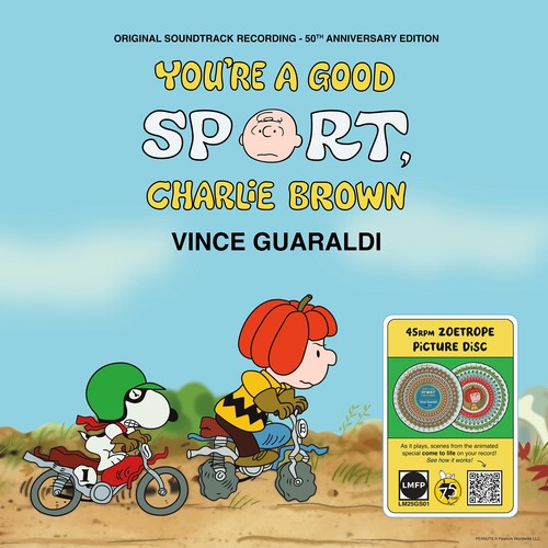 Vince Guaraldi - You're A Good Sport, Charlie Brown (Original Soundtrack) (Anniversary Edition, Zoetrope LP Vinyl) UPC: 760137178859