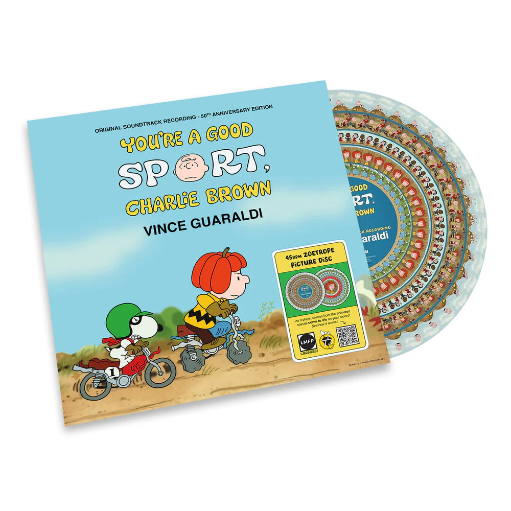 Vince Guaraldi - You're A Good Sport, Charlie Brown (Original Soundtrack) (Anniversary Edition, Zoetrope LP Vinyl) UPC: 760137178859
