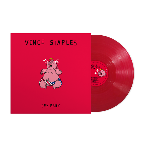 Vince Staples - Cry Baby (Indie Exclusive, Red LP Vinyl) UPC: 888072779693