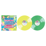 Various Artists -  NOW Country Classics: 90s Dance Party (2LP Lemon Yellow / Spring Green Vinyl)