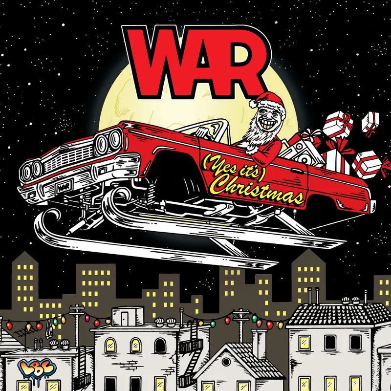 War - Yes It's Christmas / Summer (RSD BF 2026, 12" Single Red Vinyl) UPC: 081227801748