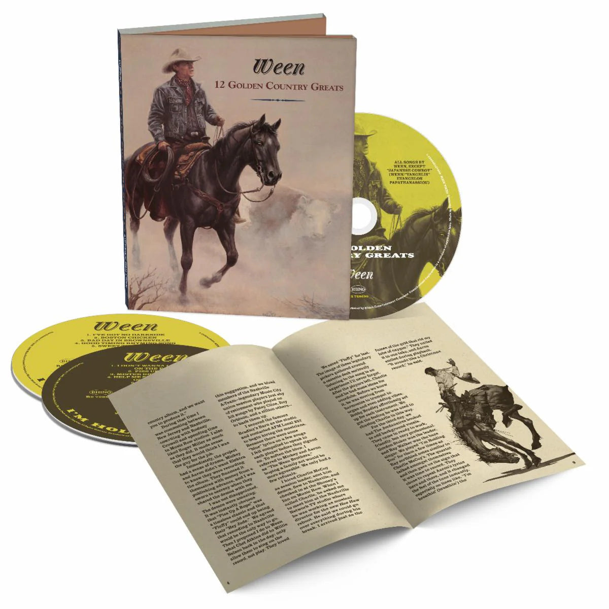 Ween - 12 Golden Country Greats: Deluxe Edition (3CD) UPC: 603497808021