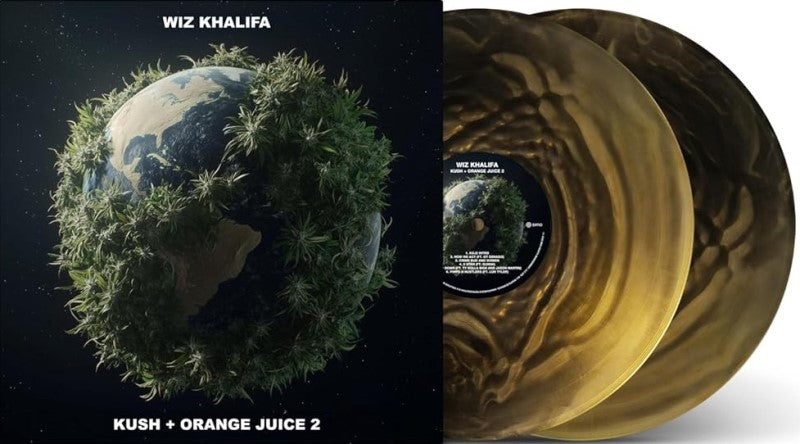 Wiz Khalifa - Kush &amp; Orange Juice 2 (2LP Black/Gold Vinyl) UPC: 4099964191837